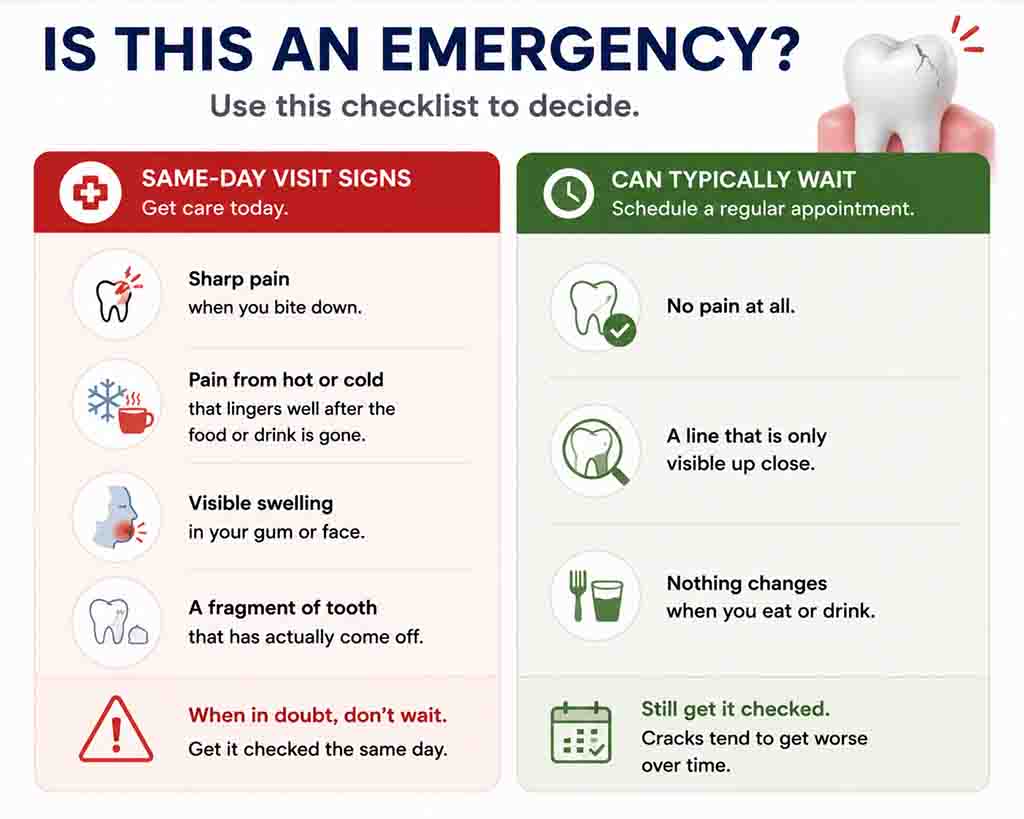 signs a cracked tooth is an emergency