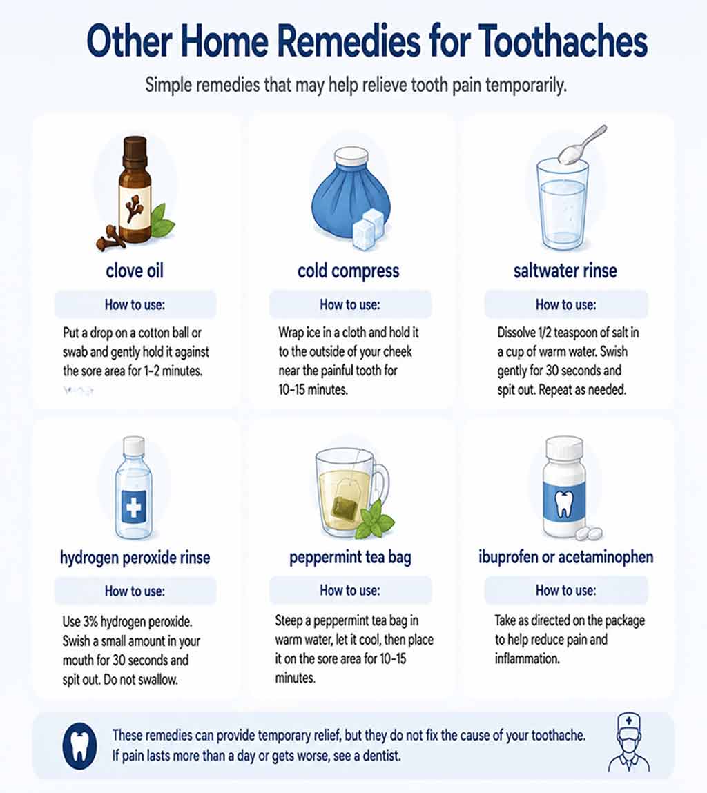 Home Remedies for Toothaches